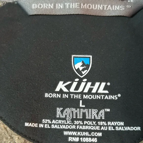 Kuhl Kashmira Full Zip Vest Color:Heathered Tan Size:Large - Picture 4 of 4